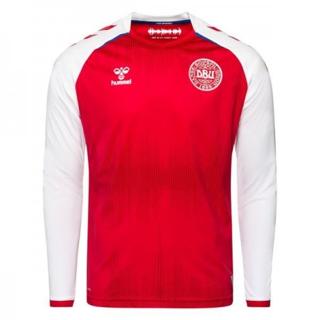 Billiga Fotbollströjor Danmark Hemma tröja EM 2020 Långärmad